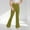 Army Green, variant on Delliss Girl's Front Cross Flare Leggings Pants Stretchy Yoga High Waisted Sports Comfy Pants With Pockets 5-15 Years
