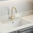 thumbnail image 2 of Extra-Long Silicone Faucet Water Catcher Mat - 45cm Kitchen Sink Drip Tray with Drain Grooves, 2 of 8