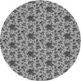 thumbnail image 1 of Ahgly Company Machine Washable Indoor Round Transitional Gray Cloud Gray Area Rugs, 3' Round, 1 of 7