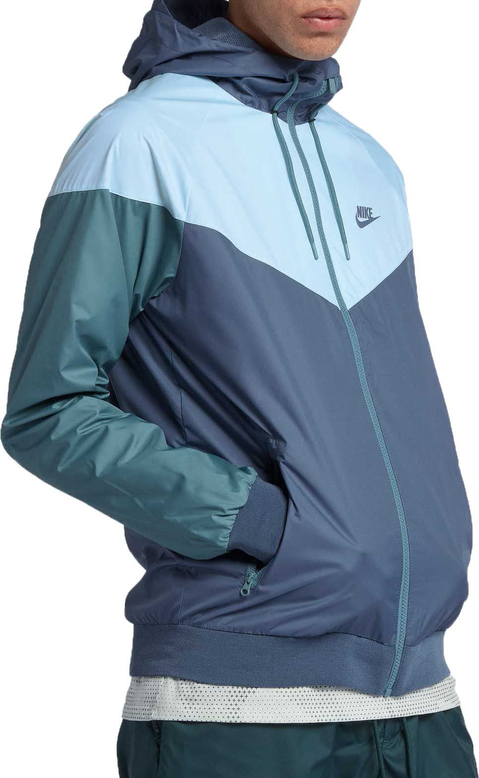 nike men's windrunner full zip jacket