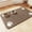 Brown, variant on PureCasa Diatom Mud Pet Meal Mat Pet Feeding Splashes Proof Floor Mat Dirt Resist And Easily To Maintain Floor Mat Entrance Door Mat Household Absorbent Nonslip Mat