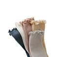 thumbnail image 4 of Blotona Baby Long Socks Monochrome Wooden Ear Side Hole Style Warm Stockings, 4 of 8