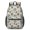 Basketball and Blast White Pattern, variant on Basketball and Star White Pattern 17" Waterproof Oxford School Backpacks for Teens, S-Shape Padded Straps, for School, Travel, Hiking, Camping