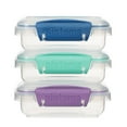 thumbnail image 3 of Sistema Klip It Food Storage Container, 200 ml, 3-Pack (Colors May Vary), 3 of 5