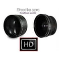 thumbnail image 2 of Hi-Def 2-Pc Lens Kit Telephoto & Wide Angle Lens Set For Panasonic Lumix DMC-G7H (58mm Size Compatible), 2 of 4