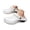 White, variant on Summer On Clogs Open Toe Closed Back Lightweight Breathable EVA Water Friendly Outdoor Beach Vacation Casual Sandals with Non Sole White 9.5
