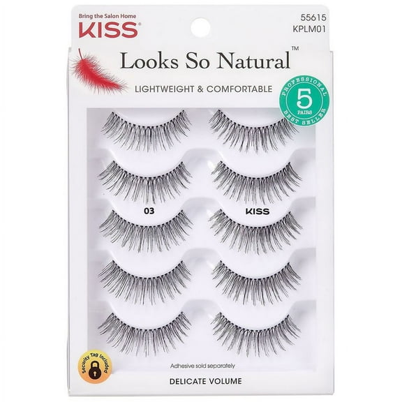 Kiss Lashes Multipack 03 5.0 pr Pack of 2