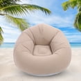 thumbnail image 1 of Inflatable Couch, Foldable Multi Purpose Inflatable Chair  for Camping Gray, 1 of 7