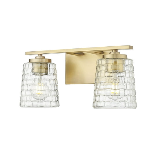 Millennium Lighting 22102 Saben 2 Light 15" Wide Vanity Light - Brass