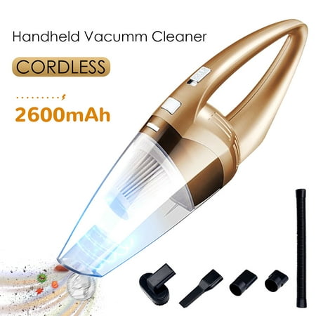 110-220V CORDLESS Car Vacuum Cleaner 120W Auto Portable Wet Dry Wireless Handheld Duster For Both Car and