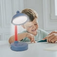 thumbnail image 7 of Rechargeable LED Desk Lamp - Foldable Eye-Care Light with 3 Color Modes & Stepless Dimming, USB Powered (9.06 Inch) Dark Blue, 7 of 7