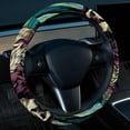 thumbnail image 2 of Yak 14.5 Inch Printing PVC Leather Car Wheel Covers Steering Wheel Cover Auto Accessories, 2 of 6