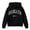 17Black, variant on lnmuld Hoodies for Teen Girls Boys Solid Color Graphic Hooded Sweatshirt Long Sleeve Pullover Soft Casual Kids Top Clothes Size:4-5 Years