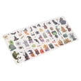 thumbnail image 3 of Etiqueta engomada de Halloween para niños, 10 hojas de etiqueta engomada del cuerpo de la fiesta de Halloween de la cara etiqueta engomada de la cara de los niños probada profesionalmente, 3 of 8