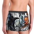 thumbnail image 5 of Junzan Four Running Horses Mens Underwear Boxer Briefs For Men’s - Medium, 5 of 9