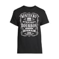 thumbnail image 5 of Kentucky Bourbon Men's and Big Men's Graphic Tee with Short Sleeves, Sizes S-3XL, 5 of 5