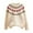 Beige, variant on WOYY Toddler Girls Winter Thick Sweater Print Knitted Crewneck Pullover, Sizes 3-4T