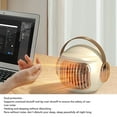 thumbnail image 3 of Calentador De Espacio Portátil Eléctrico, Apagado Automático, Calentador De Ventilador De Bajo Ruido, Calentador De Espacio Pequeño Para Uso Doméstico En, 3 of 7