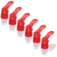 thumbnail image 1 of Junta de repuesto para grifo de enfriador, dispensador de agua, botella, hervidor de vidrio, plástico, color rojo, 6 unidades, 1 of 6