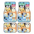 thumbnail image 1 of Goofa Bluey Tapis de Sol Imprimés 4 Pcs, Doublures en Caoutchouc Résistantes, Design Antidérapant, Protection Automobile Toutes Saisons, Véhicules, Voitures, Camions et SUV, 1 of 7