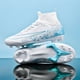 thumbnail image 2 of Zapatillas de fútbol para hombre, zapatos de entrenamiento de tobillo alto, botas de fútbol profesionales, ultraligeras, Partido de césped al aire libre, Unisex, TF/FG, nuevas, 2 of 5