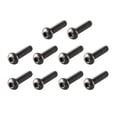 thumbnail image 1 of M2x8mm Rosca 10.9 Tornillo de Cabeza Redonda Hexagonal de Acero Aleado 100pcs, 1 of 3