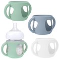 thumbnail image 1 of BUSOHA Pack de 3 Fundas de Silicona con Asa para Biberones Avent de 4 oz, 1 of 8
