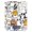 Cartoon Line Cats, variant on Kitchen Scale 11lb/5kg 0.1g Precision Digital Food Scale weight Grams Ounces and Pounds, Cartoon Letters