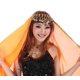 thumbnail image 1 of Women's Belly Dancing Accessories Coin Head chain Decoration Belly Dance India Headwear Scarf Headpiece Costumes, 1 of 4