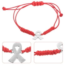 AURARMLET Red Stroke Awareness Bracelets Medical ID Bracelet for Women Assorted Color 1Pack Work