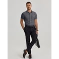 thumbnail image 5 of sogami Men's Short Sleeve Business Shirts Summer Dress Shirts Regular Fit, 5 of 8
