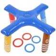 thumbnail image 3 of Inflatable Pool Toss Game, Pool Toss Game  With Small Rings For Summer Swimming Pool Blue, 3 of 8