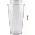 thumbnail image 3 of Pièces de Rechange, Lot de 2, Gobelets de 20 Oz pour Smoothies, Compatibles avec le Mélangeur de la Série Oster Classic, 3 of 8