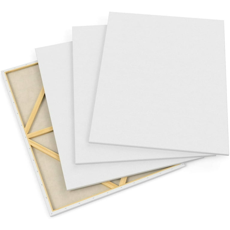 Arteza Stretched Canvas Value Pack, 30 x 40, Blank Canvas Boards for  Painting - 2 Pack 