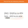 thumbnail image 2 of Max Advanced Brakes - Brake Kit for 2007 2008 2009 2010 2011 2012 Acura RDX AWD Brakes Front and Rear Replacement Cross Drilled Disc Brake Rotors and Ceramic Brake Pads, 2 of 9