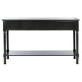 thumbnail image 7 of SAFAVIEH Landers 3-Drawer Rustic Black Wood Rectangle Console Table (47.3 in. W x 13 in. D x 29.5 in. H), 7 of 7