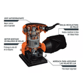 thumbnail image 4 of Lijadora profesional orbita naranja 60Hz 200W 120V BLOOSOM, 4 of 5