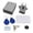 Grey, variant on BLEEUS T3 Cabinet Smart Locks Invisible Sensor Rfid Ic Card Drawer Lock (White)