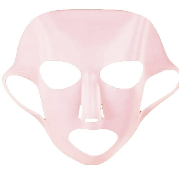 Mascarilla facial reutilizable de silicona para el cuidado de la piel, ideal para mascarillas de lámina, reutilizables e impermeables.