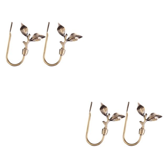 Baohd Tringles à Rideaux Fonctionnelles pour Installation Facile de Rideaux style Attache Décorative 1 2ensemble