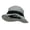 Grey, variant on Big Size Talson UV Bucket Hat with Side Mesh - Grey XL-2XL