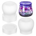 thumbnail image 1 of 2pcs Jar Silicone Molds Resin Pudding Tin Storage Box Molds for Epoxy Resin Casting, 1 of 8