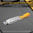 thumbnail image 2 of Kodak K133 32G U Disk Metal Portable USB Flash Drive Waterproof Mini Memory Stick Car, 2 of 7