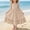 Khaki, variant on Kids Girls Checkered Print Sleeveless Casual Long Sundress