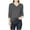 Dark Gray, variant on Women's Fashion Cardigan Cut-out Patchwork Long Sleeve Knitted Top Pullover