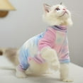 thumbnail image 3 of Hairless Cat Shirts Sweaters,Cat Clothes, Dog Hoodies, Puppy Pullover, Cat Hooded Shirts Sweatshirts, Puppy Knitted Coat, Stripes Dog Jumpsuit, Dog Winter Clothes, Cute Puppy Clothes, 3 of 9