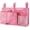 Pink, variant on Manss Bedside Storage Caddy, Hanging Storage Organizer Bag with 8 Pockets for Bunk Dorm Rooms, Hospital Bed Rails, Baby Bed, Camp (Black)