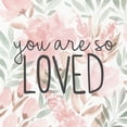 thumbnail image 2 of Allen, Kimberly 12x12 Gold Ornate Wood Framed with Double Matting Museum Art Print Titled - You Are So Loved, 2 of 4