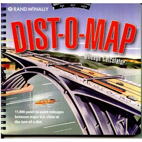 Pre-Owned Dist-O-Map: Travel Distance Finder Paperback