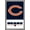 Barnwood Framed Version, variant on NFL Chicago Bears - Logo 21 Wall Poster, 22.375" x 34"